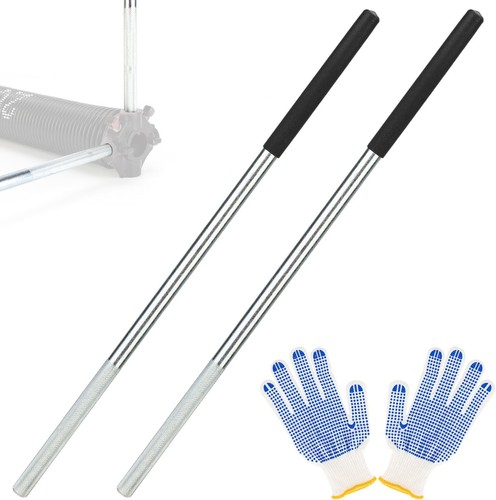 Garage door winding bars - door,